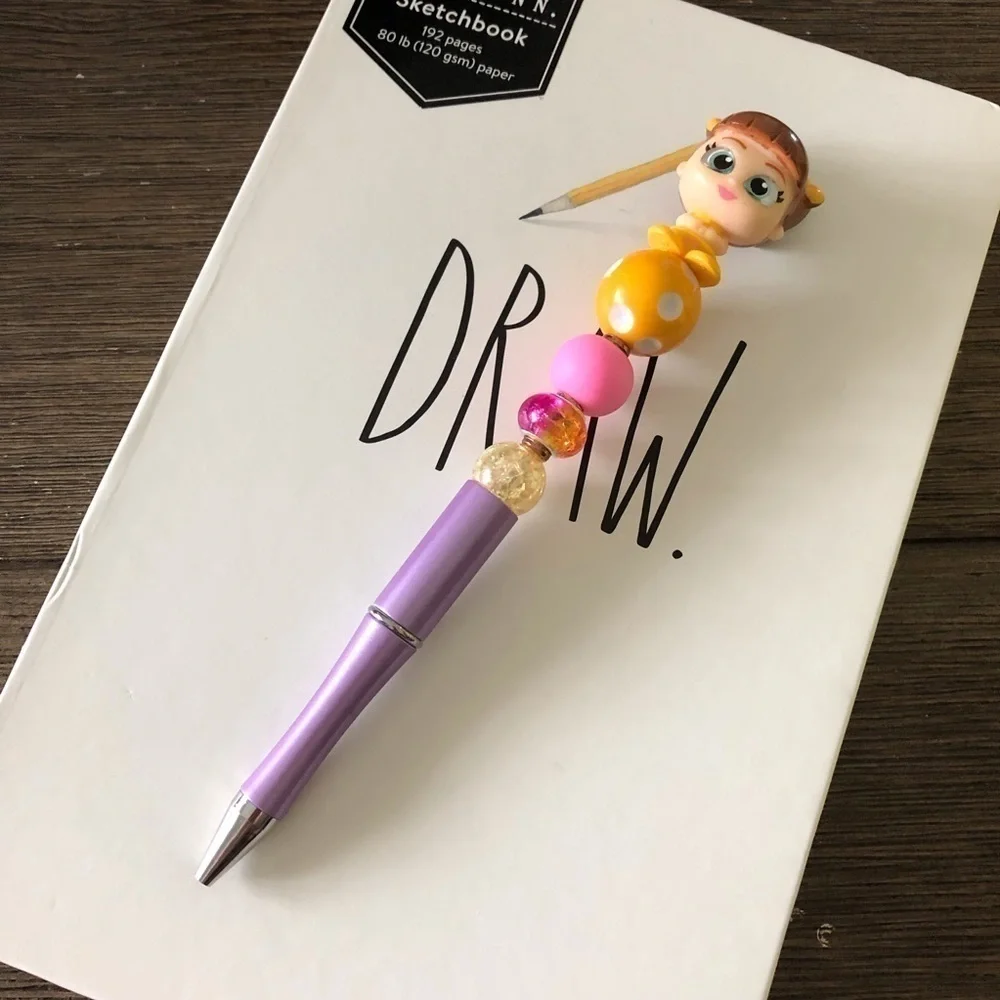 Disney Doorables: Toy Story: Gabby Gabby handmade beaded pen